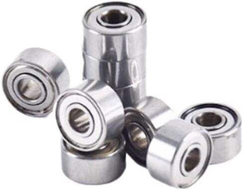 10Pcs Miniature Bearing MR52 62 72 63 83 93 74 84 85 95 104 105 106 115 117 126 128 137 148 166ZZ Model Toy(ABEC 1,MR85ZZ 5X8X2.5) in Saudi Arabia