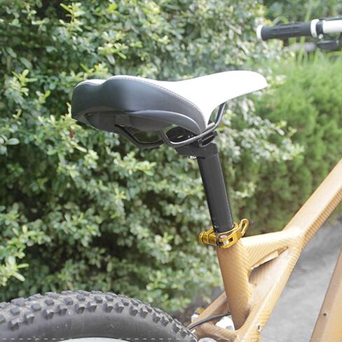 Shockproof Bike Seat Post, 25.4x300mm/1x11.8inch Aluminium Alloy Bike Saddle Seat Post Tube Seatpost for Mountain Bike and Road Bike in Saudi Arabia