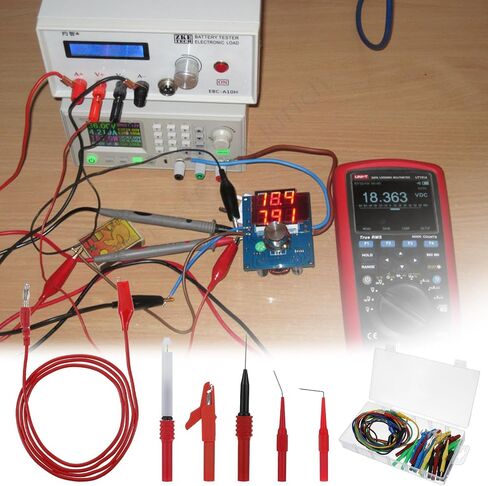 31PCS Back Probe Kit, Banana Plug to Copper Alligator Clip Automotive Test Leads Set, Insulation Wire Piercing Probes, Test Wires for Car Repairing Diagnostic Circuit Testing (30) in Saudi Arabia