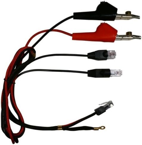 Butt Set Line Cord RJ-11 to ABN Alligator/RJ-11/RJ-45 for TS17, TS19, TG20, etc. in Saudi Arabia