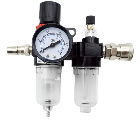 AFC2000 AFR2000 + AL2000 G1/4 air Compressor Oil and Water Separator air Filter is Used to Reduce The Pressure Valve Regulator in Kuwait