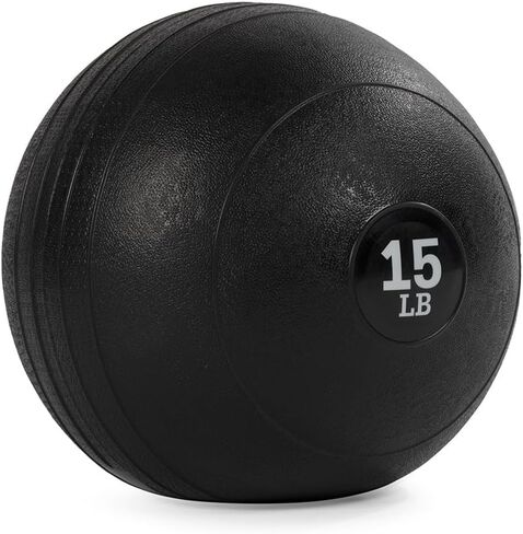 Titan Fitness 60 LB Rubber Slam Ball, Dead Weight Ball Absorbs Impact, Minimal Bounce, Textured Surface for Strength and Conditioning, Slam Ball Exercises, Cardio Workouts, Full Body Workout in Saudi Arabia