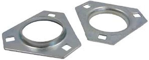 SKF Adapter Bearing Housing Flange Mount Stamping Relubricatable Pressed Seal Pillow Block Style Rugged Steel for Output Shafts, Farming Equipment, Industrial or Marine - 52MSTR in Saudi Arabia