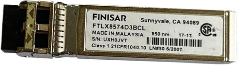 الوحدة البصرية 10G الوحدة 10G SFP+: FTLX8574D3BCL MULTI-MOPE 850NM وحدة in Kuwait