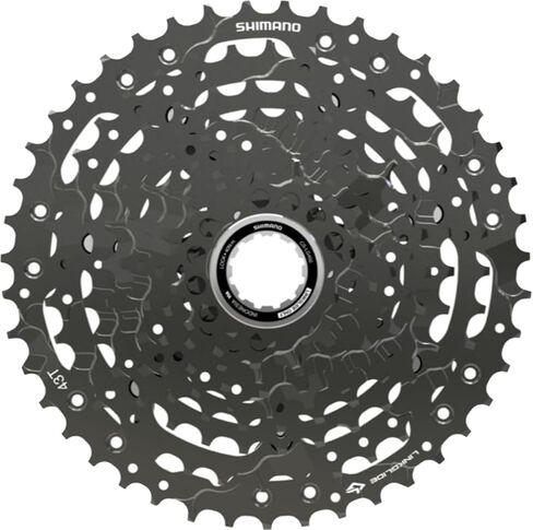SHIMANO CUES CS-LG400-10 Cassette - 10-Speed, 11-48t, Black in Saudi Arabia