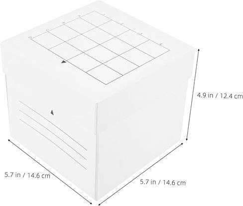 Pretyzoom 16-Grid pp mentrifugal tube box microcentrifuge tube storage storage حامل تخزين 50 مل سعة in Saudi Arabia