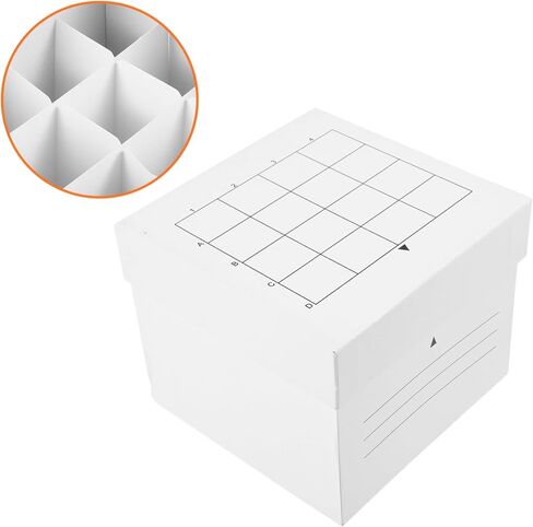 Pretyzoom 16-Grid pp mentrifugal tube box microcentrifuge tube storage storage حامل تخزين 50 مل سعة in Saudi Arabia