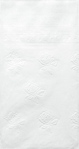 Gusto [300 Count - 7 ½ "× 4 ¼" مطوية] مناديل عشاء الورق - مناديل حزب أبيض يمكن التخلص منها (15 "× 17" - حزمة مريحة سابقًا in Kuwait