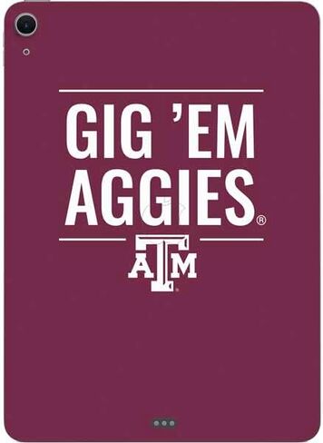 Skinit Decal Tablet Skin Compatible with iPad Air 11in (2024-2025) - Officially Licensed Texas A&M University Gig Em Aggies Design in Saudi Arabia