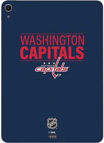 Skinit Decal Tablet Skin Compatible with iPad Air 11in (2024-2025) - Officially Licensed NHL Washington Capitals Black Text Design in Saudi Arabia