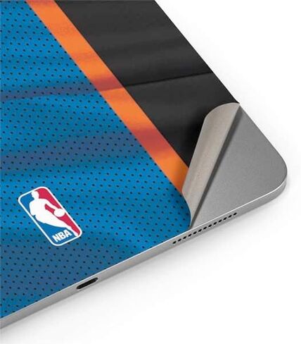 Skinit Skinit Tablet Skin Compatible مع iPad Air 11in (2024-2025) - تصميم NBA NBA New York Hardwood الكلاسيكي المرخص رسميًا in Kuwait