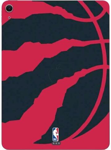 Skinit Skinit Tablet Skinner مع Ipad Air 11in (2024-2025) - قياسي NBA Toronto Raptors المرخص رسميًا - التصميم الأسود in Saudi Arabia