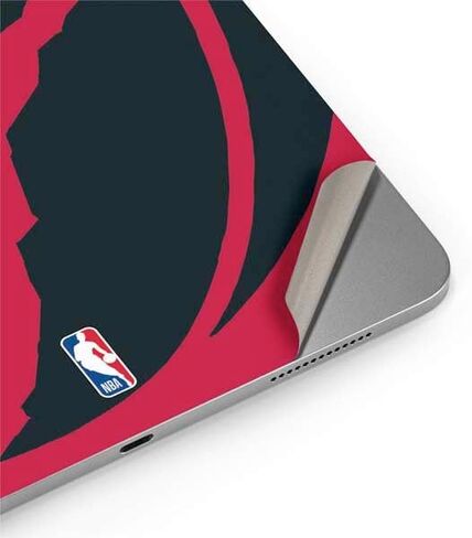 Skinit Skinit Tablet Skinner مع Ipad Air 11in (2024-2025) - قياسي NBA Toronto Raptors المرخص رسميًا - التصميم الأسود in Saudi Arabia