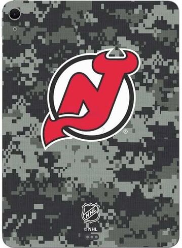 Skinit Skinit Tablet Skinner مع iPad Air 11in (2024-2025) - NHL New Jersey Devils Design المرخص رسميًا in Saudi Arabia