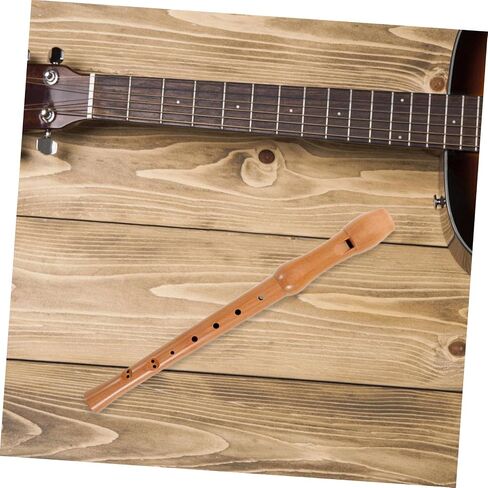 Wooden Tenor Recorder for Beginners Eight Vertical Flute Sound for Practice and Performance Easy to Play Music Instrument for Musicians in Saudi Arabia