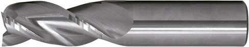 Cleveland C72412 CEM-AM3 Imperial Regular Corner Radius End Mill, 5/8 in Dia Cutter, 1/8 in Corner Radius, 1-5/8 in Length of Cut, 3 Flutes, 5/8 in Dia Shank, 4 in OAL, Bright (Each) in Saudi Arabia