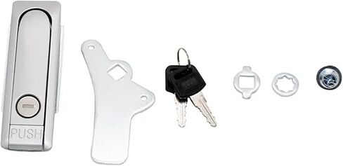 Outdoor Switch Electrical Control Box Cabinet Door Plane Lock Tool Box Equipment Shell, Network Cabinet Lock 1Pcs in Saudi Arabia