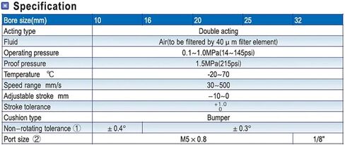 1pcs TN TDA Magnetic Double-Axle Pneumatic Cylinder/Double-Rod Cylinder TN20-300 TN20-350 TN20-400 TN20-450 TN20-500(TN20X300) in Saudi Arabia