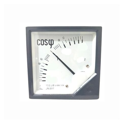 1 Piece AC Simulation COS Power Factor Meter 5A 6L2-COS AC100V-380V(380V) in Saudi Arabia