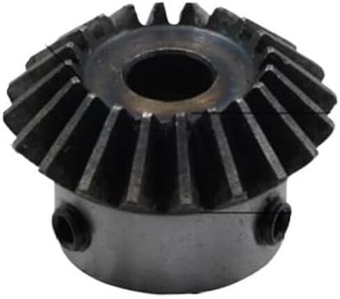 Bevel Gear 1.5M 25Teeth Inner Hole 8/10/12/14/15/16/17/18mm M5 Screw Fixed Gear 90 Degrees Meshing Angle Steel Gears(12mm keaway4mm,6pcs 1.5M25 Teeth) in Saudi Arabia