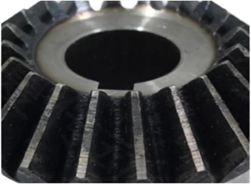Bevel Gear 1.5M 25Teeth Inner Hole 8/10/12/14/15/16/17/18mm M5 Screw Fixed Gear 90 Degrees Meshing Angle Steel Gears(12mm keaway4mm,6pcs 1.5M25 Teeth) in Saudi Arabia