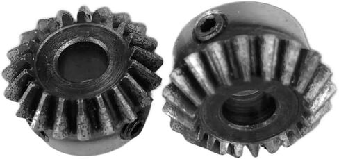 Bevel Gear 3M 20teeth مع ثقب داخلي 14/15/16/17/18/19/20/22/22/22/22/28 ملم 90 درجة حرارة تروس الصلب (19 مم KEYWAY 6MM ، 2PCS 3M 20 TEATH) in Saudi Arabia