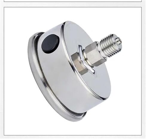 Y60BFZ axial Stainless Steel Pressure Gauge Water Pressure Gauge air Pressure Gauge Oil Pressure Gauge high Temperature Resistant 0-0.1MPa(0-2.5mpa) in Saudi Arabia