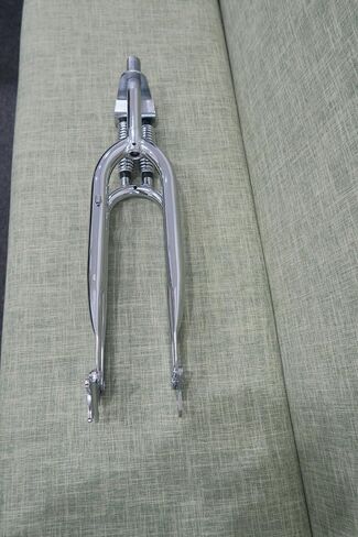 CDHPower 26 بوصة شوكة الدراجة Springer ، 1 "شوكة الدراجات كروم ملولبة 26" Dual Springer Classic Disc Fork Bike دراجة مروحية in Saudi Arabia