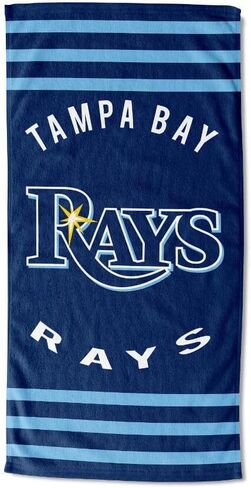 Northwest MLB Tampa Bay Rays Unisex-Adult Beach Pafel ، 30 "× 60" ، خطوط in Saudi Arabia