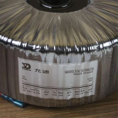 1000W RING COW 230V لمضاعفة 24 فولت مجموعتين + 12 فولت مجموعتين من محول Toroidal سلك النحاس النقي عالي الطاقة in Saudi Arabia
