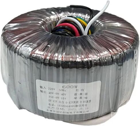 600W Pure Copper Foot Power Ring Fever Grade Transformer Custom Double 40V Double 15V Single 15V Single 12V in Saudi Arabia