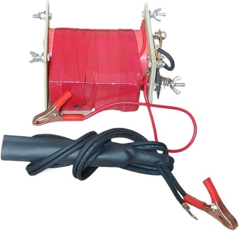 Handmade Copper Wire Head,Old-Fashioned Energy-Saving Wire Coil,Platinum Contact Booster,12v Battery Transformer with Switch Wir(Type 9880(Big)) in Saudi Arabia
