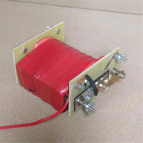 Handmade Copper Wire Head,Old-Fashioned Energy-Saving Wire Coil,Platinum Contact Booster,12v Battery Transformer with Switch Wir(Type 9880(Big)) in Saudi Arabia