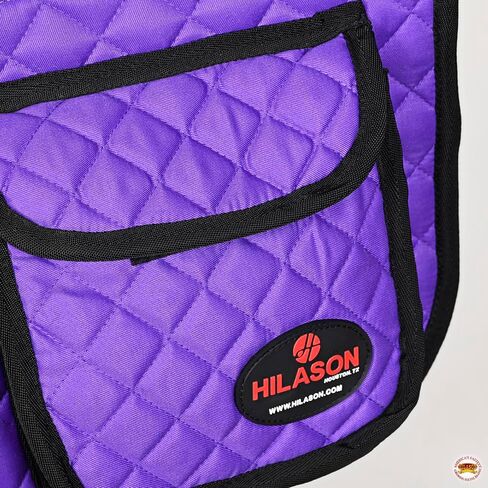 HILASON Western Horse Luxury Quilted Saddle Pads with Pockets | Pad in Saudi Arabia