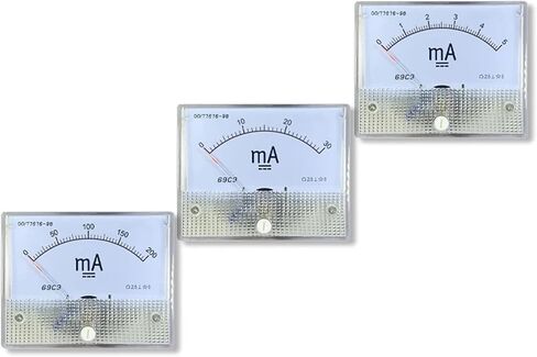 69c9-ma dc milliammeter 1ma 20ma 30ma 50ma 300ma Pointer dc 64 * 80mm(DC 30mA) in Saudi Arabia