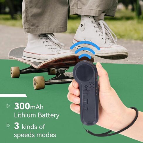 Electric Skateboard Remote Control, 2.4GHz to 2.5GHz ISM Universal Longboard Remote Control Handheld Smart Wireless Remote Replacement for Skateboard Controller in Saudi Arabia