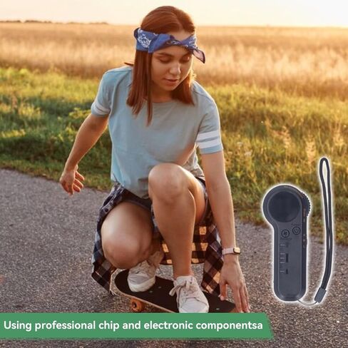 Electric Skateboard Remote Control, 2.4GHz to 2.5GHz ISM Universal Longboard Remote Control Handheld Smart Wireless Remote Replacement for Skateboard Controller in Saudi Arabia