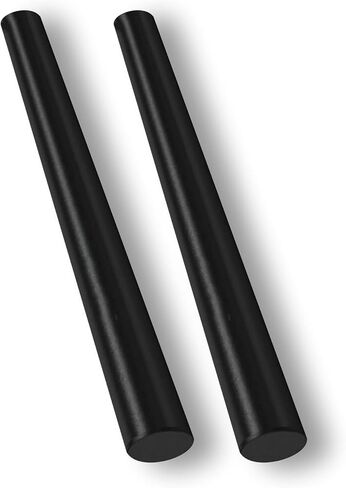 2 PCS Delrin - قضيب البلاستيك الأسيتال 1-1/4 "قطر × 12" in Saudi Arabia