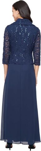 Alex Evenings Women's Portrait Collar Mock in Saudi Arabia