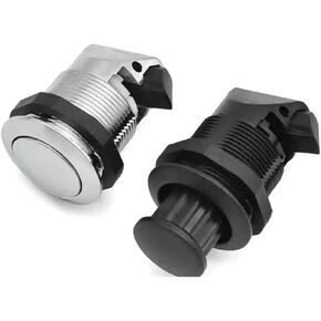Buried Rotary Press Type Spring Lock, Industrial Latch, Plastic Latch, RV, Yacht, Circular Button Lock 1Pcs(XK253W) in Kuwait