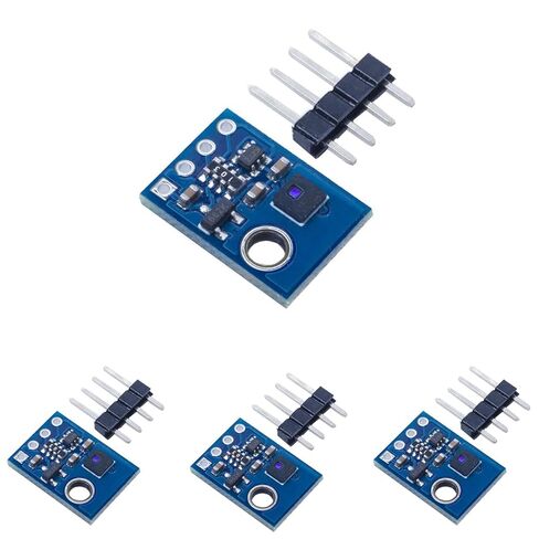 4pcs AHT21 I2C IIC عالية الدقة درجة الحرارة والرطوبة وحدة استشعار الرطوبة DC 2.0-5.5V DHT11 AHT10 نسخة ترقية لـ Arduino in Kuwait