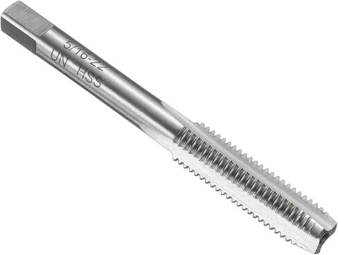 uxcell Hand Bottom Tap 3/8-24 UNF 2B Thread Bottoming Style Threading Taps High Speed Steel HSS6542 Straight Flutes Screw Tapping Tool in Saudi Arabia