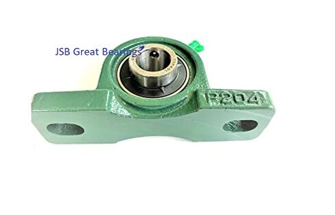 UCP208-24 Solid Base Pillow Block Bearing | 1-1/2" ID | Double Seals | Heavy-Duty | Self-Aligning | 2-Bolt Mount in Saudi Arabia