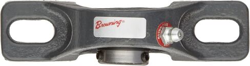 Browning VPS-212 AH BLACK BLOCK BLOCK BALLING ، 2 BORT ، واجب معالجة الهواء ، قفل Setscrew ، ختم الاتصال وختم Flinger ، الحديد الزهر ، بوصة ، 3/4 "، قاعدة 1-5/16" إلى المركز الطول in Kuwait