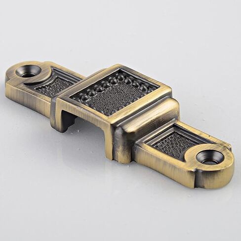 Portable Door Lock, Door Latch Barrel Bolt，Heavy Duty Thicken Anti-Theft Sliding Lock Gate Buckle，Antique Brass Door Window Security Latch(Golden) in Saudi Arabia