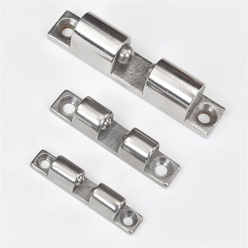 Pure Copper Double Spring Steel Ball Catch Latch for Furniture Cupboard Cabinet Door Adjustable Closet Tension Latch 1Pcs(32mm) in Saudi Arabia