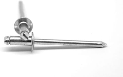 1/8 x .063-.125 Blind Rivet Low Carbon Steel Zinc Plated Pk 100 in Saudi Arabia
