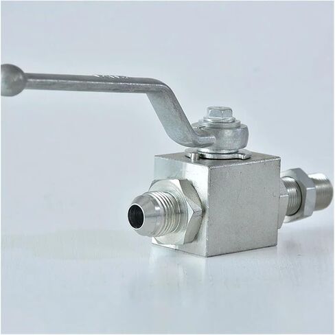 1PCS صمام كرة الصفيحة DN6-25 KHB-CB الصلب الكربوني المجلفن صمام كرة الخيط الخارجي (1/4 ") in Kuwait