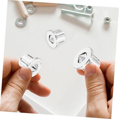 ABOOFAN Dowel Centering Tool Set Stainless Steel Woodworking Doweling Jigs for Accurate Drill Hole Alignment DIY Furniture Assembly and Positioning in Saudi Arabia