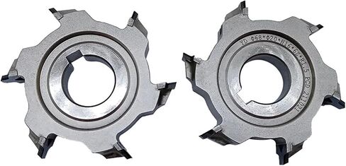 2PCS Material 68 * 20*H16*6Z-R1.5/2/3 PCD Fine Trimming Cutters for Edge Banding Machine(68X20XH16X6Z R3) in Saudi Arabia
